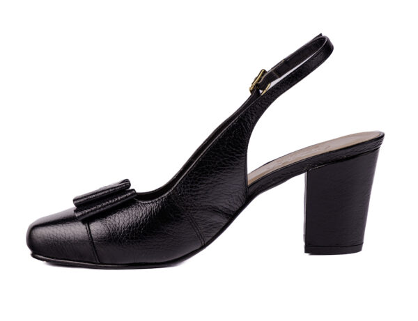 Sapato Feminino Aberto Atrás com laço - Image 4