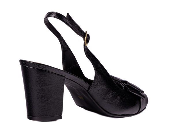Sapato Feminino Aberto Atrás com laço - Image 5