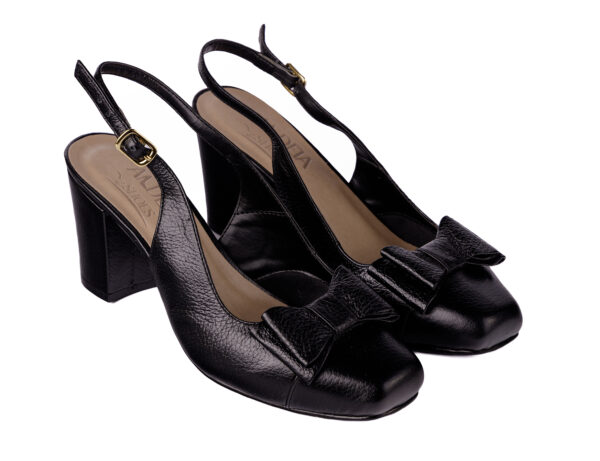 Sapato Feminino Aberto Atrás com laço - Image 6